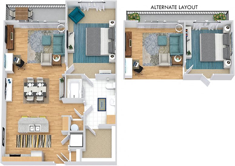 Floor Plans of Cielo Apartments in Charlotte, NC